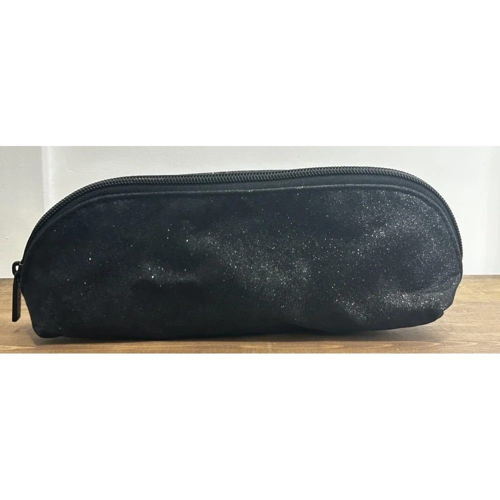 Morphe Brush Bag‎ Black Sparkly Cosmetic Zip Pouch